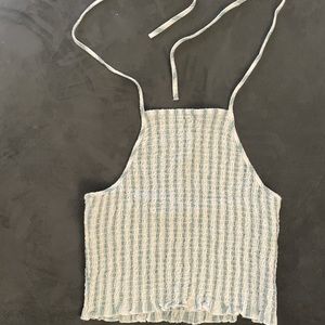American Eagle Smocked Halter Too